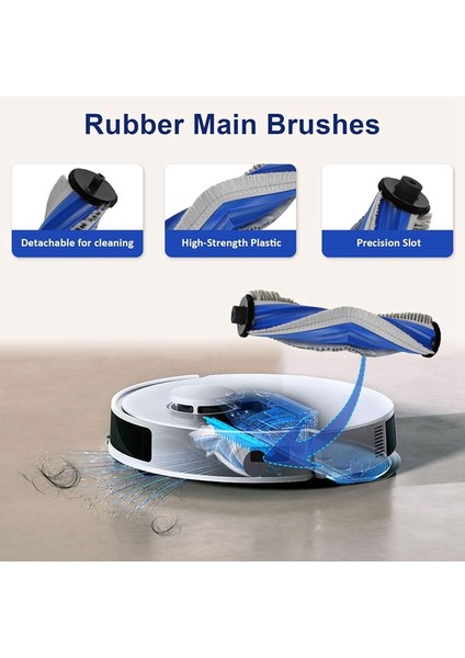 N20 PLUS/N20 Robot Süpürge Aksesuarları Yedek Parçaları Ana Yan Fırça Filtre Paspaslar (Yurt Dışından) modelleri