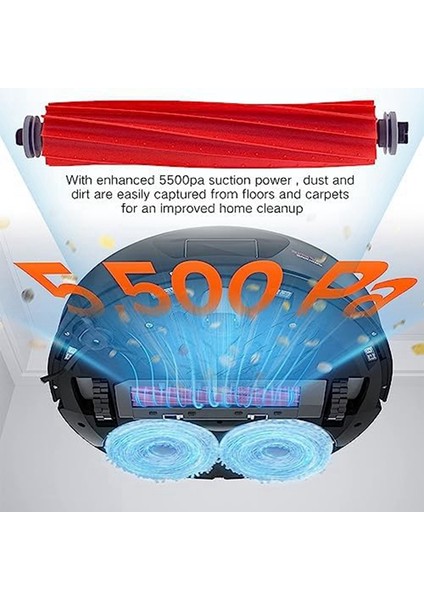 Robot Süpürge Için Vakum Aksesuarları Seti Paspas Pedleri Ana Yan Fırça Toz Torbaları Hepa Filtre (Yurt Dışından) indirimleri