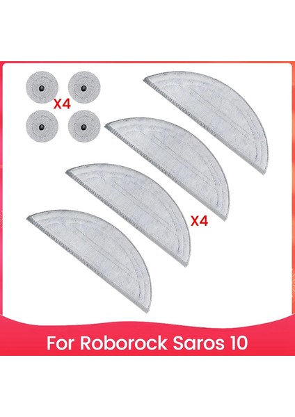 Saros 10 Robot Süpürge Aksesuarları Için Yedek Paspas Pedleri, Yeniden Kullanılabilir Mendil Yedek Aksesuarları (Yurt Dışından) fiyatları