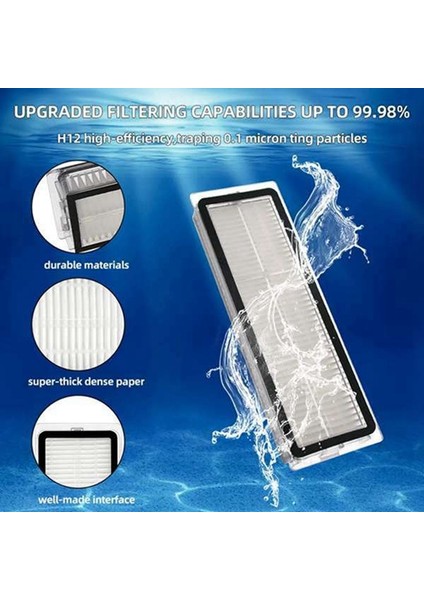 D9/9 MAX/L10 Pro/trouver Lds Finder Vakum Aksesuarları Ana Yan Fırça Filtre Paspas Bezi Toz Torbası (Yurt Dışından) fırsatları