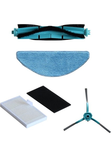 X41 Sw / X41 Sw+ / X42 Sw+ / 11916 / 14841 Ana Yan Fırça Filtre Paspasları Için Elektrikli Süpürge Yedek Kiti (Yurt Dışından) modelleri