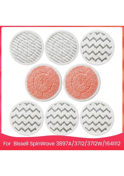 3897A, 3712, 3712W Buharlı Döner Paspas Pedleri Için 8 Adet Yedek Paspas Pedi Parça No: 1641112 (Yurt Dışından) fiyatları