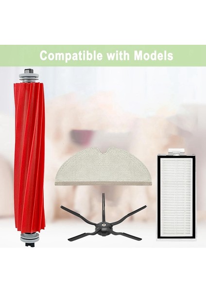 Max Max+ Elektrikli Süpürge Ana Yan Fırça Hepa Filtre Paspas Bezi Toz Torbası Yedek Parçaları (Yurt Dışından) modelleri