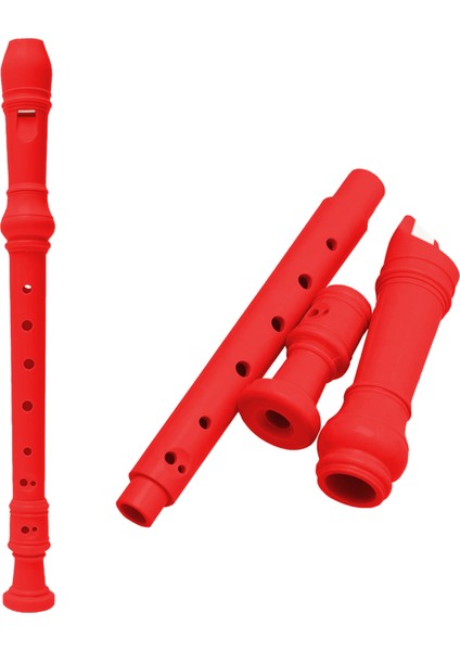 Jf-01 Blok Flüt - Kırmızı