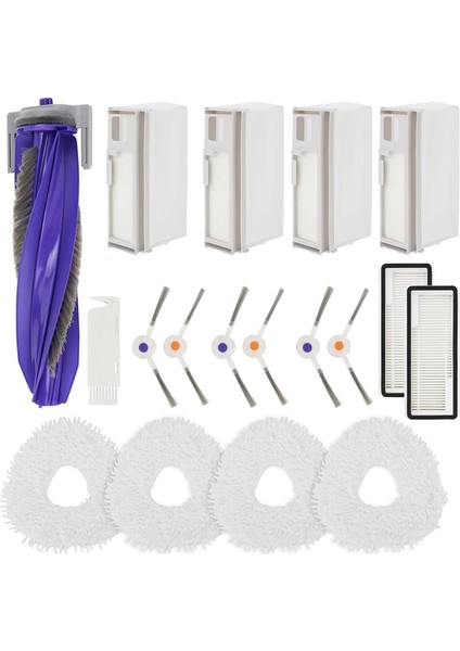 Freo x Ultra Robot Süpürge Yedek Parçaları Ana Yan Fırça Hepa Filtre Paspas Pedleri Toz Torbaları Aksesuarları (Yurt Dışından) fiyatları