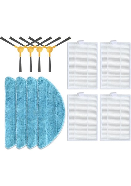 Okami R120 Yan Fırça Hepa Filtre Paspas Bezleri Robot Süpürge Yedek Aksesuarları Yedek Parça (Yurt Dışından) fiyatları