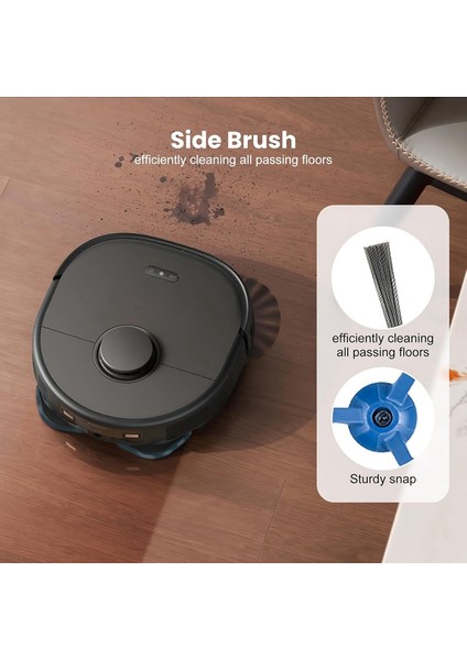 X10 Pro Omni Elektrikli Süpürge Yedek Parçaları Ana Yan Fırça Filtre Torbası Paspas Pedleri Elektrikli Süpürge Aksesuarları (Yurt Dışından) modelleri