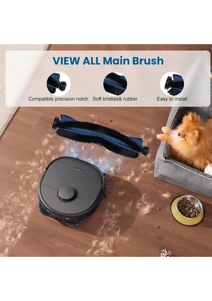 X10 Pro Omni Elektrikli Süpürge Yedek Parçaları Ana Yan Fırça Filtre Torbası Paspas Pedleri Elektrikli Süpürge Aksesuarları (Yurt Dışından) fırsatları