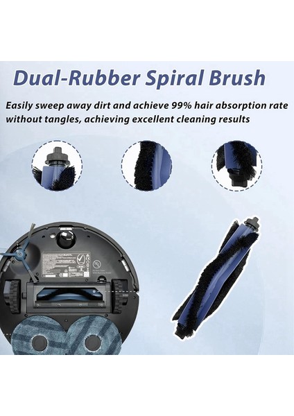 Omni C20 Elektrikli Süpürge Yedek Parçaları Için 20 Adet Ana Yan Fırça Hepa Filtre Paspas Pedleri Toz Torbaları Aksesuar Kitleri (Yurt Dışından) indirimleri