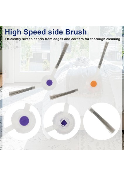 Freo x Ultra Robot Süpürge Yedek Parçaları Ana Yan Fırça Hepa Filtre Paspas Pedleri Toz Torbaları Aksesuarları (Yurt Dışından) fırsatları