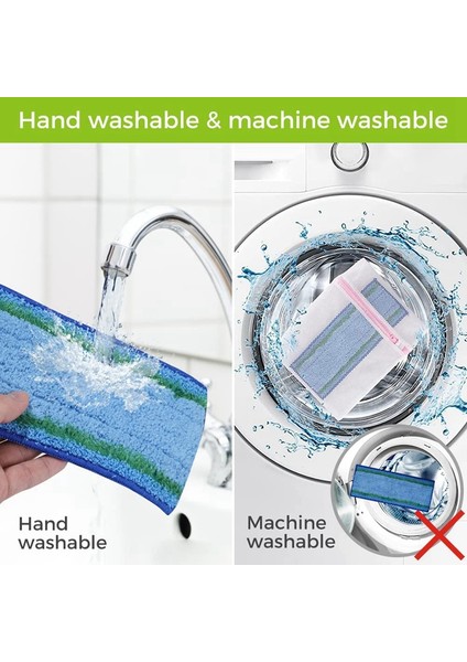 Jet M6 Serisi Ultimate Robot Paspas Için 6 Adet Paspas Pedi Aksesuarları, Yıkanabilir ve Tekrar Kullanılabilir Robot Islak Paspas Pedleri (Yurt Dışından) indirimleri