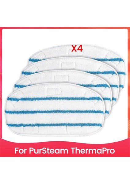 Thermapro 10'u 1 Arada Buharlı Paspas Temizleyicisi Için Buharlı Temizleyici Aksesuarları, Sert Ahşap Zeminler Için Yıkanabilir Mikrofiber Pedler (Yurt Dışından) fiyatları