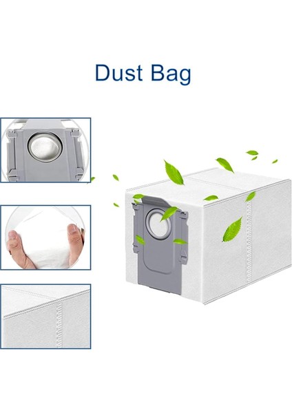 Qrevo CURVE/P20 Pro Elektrikli Süpürge Yedek Parçaları Ana Yan Fırçalar Hepa Filtreler Paspas Pedleri Toz Torbaları (Yurt Dışından) indirimleri