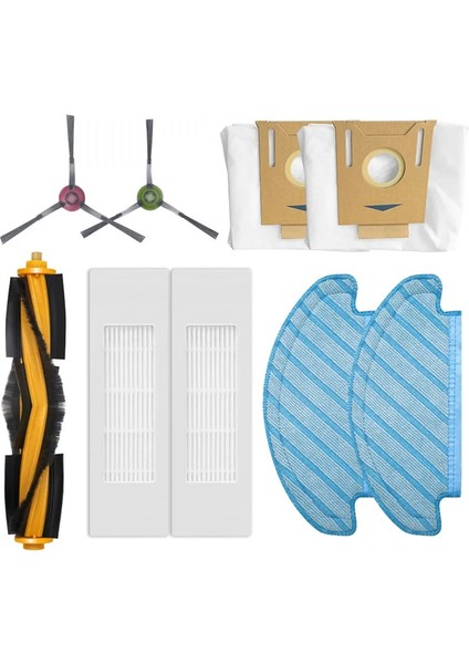 N10 / N10 Plus Ana Yan Fırça Hepa Filtre Paspas Bezleri Toz Torbası Robot Süpürge Yedek Parçaları (Yurt Dışından) fiyatları