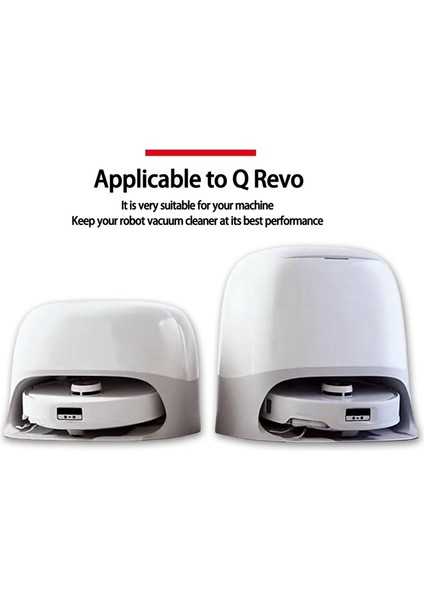 Qrevo CURVE/P20 Pro Robot Süpürge Ana Yan Fırça Hepa Filtre Paspas Pedleri Toz Torbaları Yedek Parçaları (Yurt Dışından) fırsatları