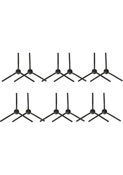 V9 / V9 Pro / G9 / G9 Pro Robot Süpürge Parçalarının Değiştirilmesi Için 12 Adet Yan Fırça (Yurt Dışından) modelleri