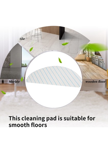 Ozmo T8 T9 N8 Pro+ Elektrikli Süpürge Parçaları Için 100 Adet Tek Kullanımlık Mikrofiber Paspas Pedi (Yurt Dışından) indirimleri