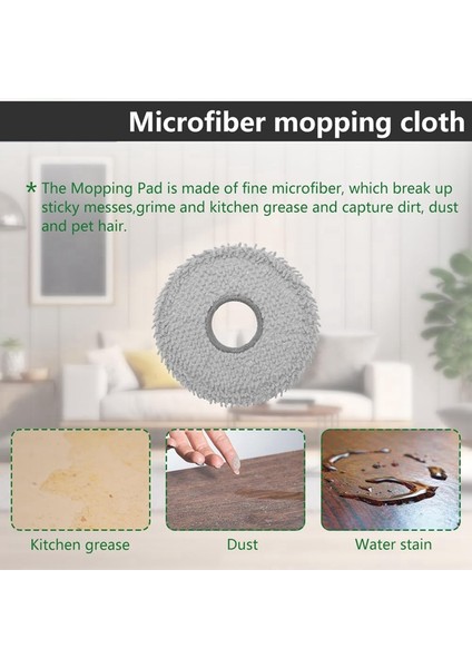 T30S Robot Süpürge Aksesuarları Ana Yan Fırça Hepa Filtre Paspas Bezi Toz Torbası (Yurt Dışından) fırsatları