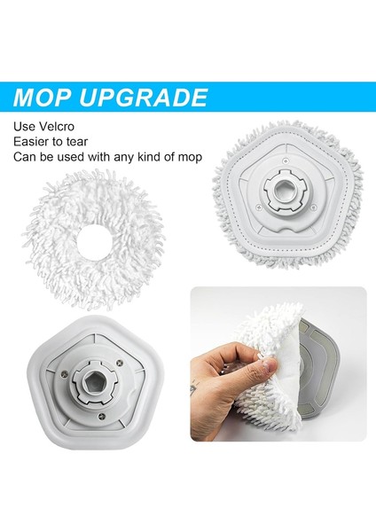 Tutuculu Paspas Bezi, W10, W10 Pro, W10 Ultra Temizlik Maddesi Yedek Parçaları Için Temizlik Paspası (Yurt Dışından) indirimleri