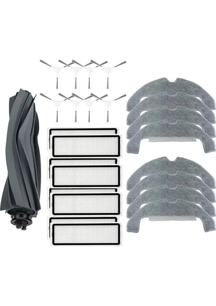 D10 Plus Gen 2 RLD32GD Ana Yan Fırça Paspas Bezi Hepa Filtre Toz Torbası Aksesuarları Yedek Parçaları (Yurt Dışından) fiyatları