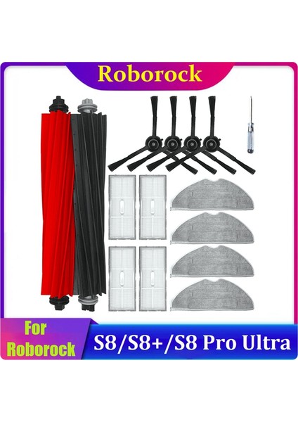 S8/s8 Plus/s8 Pro Ultra Robot Ana Yan Fırça Hepa Filtre Paspas Bezi Toz Torbası Için Yedek Parçalar (Yurt Dışından) fırsatları