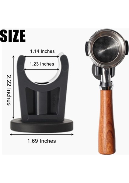 Duvara Monte Manyetik Espresso El Tamper Tutucu, Espresso Portafilter Depolama Düzenleyici 51,54,58MM Espresso Tamper (Yurt Dışından) fırsatları