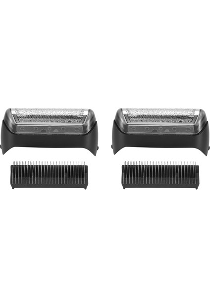 Braun 10B Serisi 190 180 170 1735 Için Folyo ile 2'li Tıraş Makinesi Başlığı (Yurt Dışından)