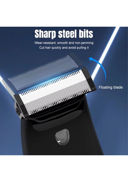 Erkekler Için Elektrikli Sakal Düzeltici - Su Geçirmez, Ayarlanabilir Koruyucu, Düzeltme, Kenar Düzeltme ve Tıraş Için Çok Amaçlı, Islak/kuru Kullanım (Yurt Dışından) fırsatları