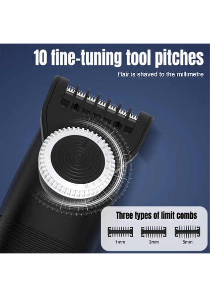 Erkekler Için Elektrikli Sakal Düzeltici - Su Geçirmez, Ayarlanabilir Koruyucu, Düzeltme, Kenar Düzeltme ve Tıraş Için Çok Amaçlı, Islak/kuru Kullanım (Yurt Dışından) indirimleri