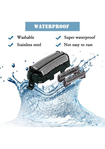 Panasonic ES9510 ES-9013 ES9087 ES9068 Erkek Elektrikli Tıraş Makinesi Başlığı Bıçak Seti Için Yedek Tıraş Makinesi Dış Folyo Iç Bıçak (Yurt Dışından) modelleri