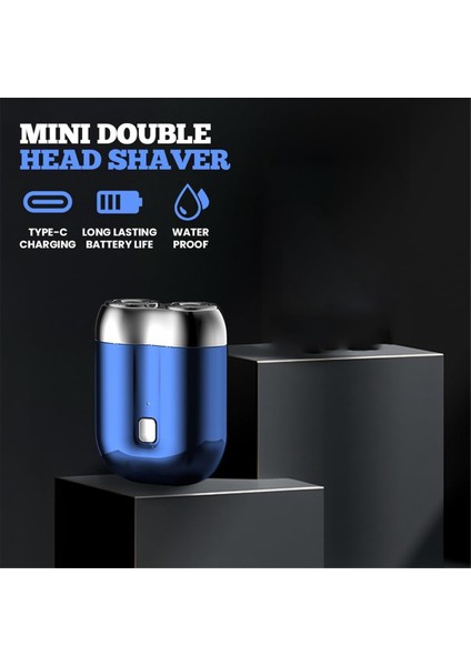 Çift Başlı Elektrikli Tıraş Makinesi Elektrikli Taşınabilir Seyahat Taşınabilir Tıraş Makinesi Erkekler Için (Yurt Dışından) fırsatları