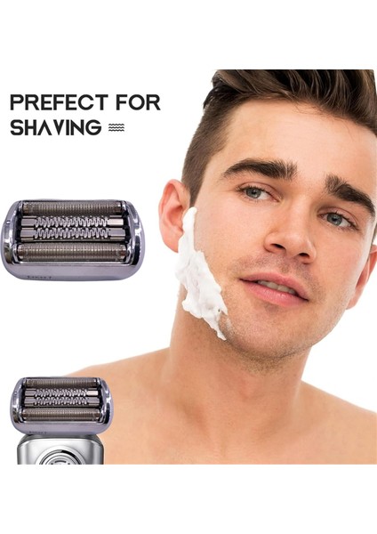 Braun Series 9 Tıraş Makinesi Folyo Bıçakları 9290CC, 9291CC, 9370CC, 9293S, 9385CC, 9390CC Için 92M Elektrikli Tıraş Makinesi Yedek Başlığı (Yurt Dışından) fırsatları