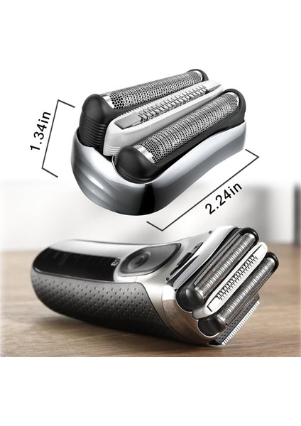 Braun Series 3 Elektrikli Tıraş Makineleri 3040S 300S 310S 3080S Folyo ve Kesici Parçalar Için 32S S3 Islak ve Kuru Yedek Başlıklar (Yurt Dışından) fiyatları