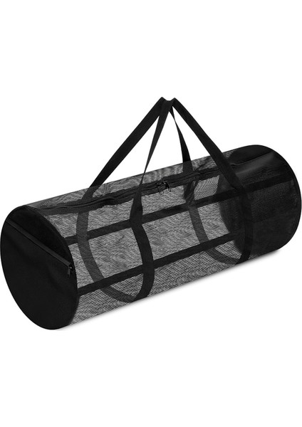 Dalış File Spor Çantası, Hızlı Kuruyan Havalandırma Sistemi File Spor Çantası Tüplü Dalış Futbol Ekipman Çantası (Yurt Dışından)