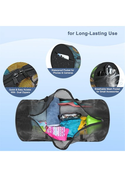 Dalış File Spor Çantası, Hızlı Kuruyan Havalandırma Sistemi File Spor Çantası Tüplü Dalış Futbol Ekipman Çantası (Yurt Dışından) fiyatları