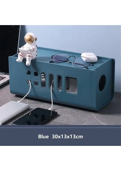 Masa Için Kablo Düzenleyici Kutusu - Elektrik Prizi Depolama, Güç Kablosu Tutucu, Masaüstü Tak-Çıkar Panosu Yönetimi B (Yurt Dışından) fiyatları