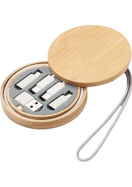 65W Çoklu USB Adaptör Kiti, Hızlı Şarj Kablosu Kitiyle Seyahat Çantası, USB C'den Type C/ıos Cihazına/mikro Adaptör Dönüştürücü (Yurt Dışından)