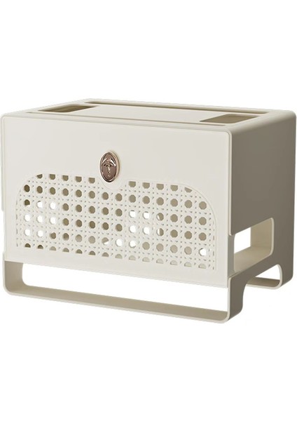 Elektrik Prizleri, Yönlendirici, Tv Kabloları, USB Hub Için Kablo Yönetim Kutusu - Içi Boş Panel Tasarımlı Çok Işlevli Kablo Düzenleyici A (Yurt Dışından)