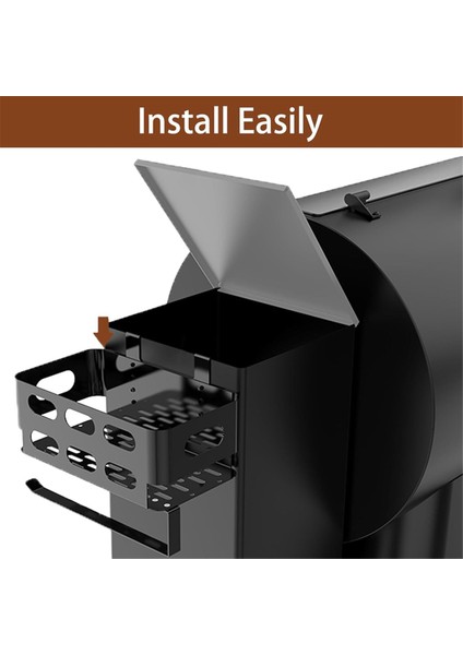 Traeger Izgaraları Için 4 Kancalı ve Kağıt Havlu Tutuculu Saklama Kutusu, Traeger Pro 22/34 Izgarası Için Izgara Aksesuarları (Yurt Dışından) modelleri