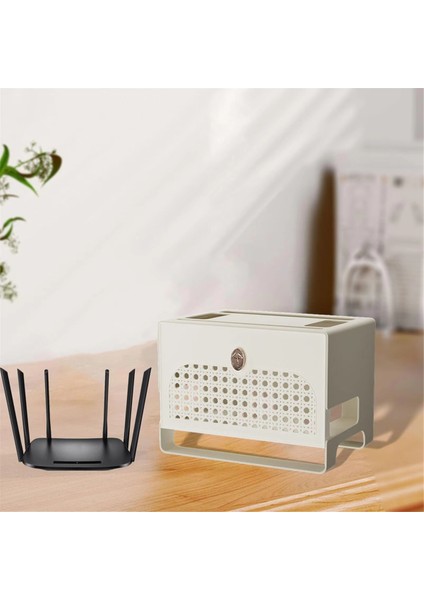Elektrik Prizleri, Yönlendirici, Tv Kabloları, USB Hub Için Kablo Yönetim Kutusu - Içi Boş Panel Tasarımlı Çok Işlevli Kablo Düzenleyici B (Yurt Dışından) indirimleri