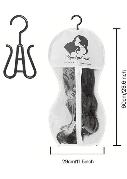 Askılı Peruk Saklama Torbaları,birden Fazla Peruk Için Peruk Askısı,peruk Saklama Torbaları,kum Saati Şeklinde Peruk Saklama Torbası 3 Adet Beyaz (Yurt Dışından) fiyatları