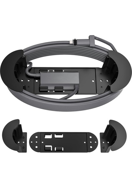 Ethernet Kablosu Yatlar Rv Kolay Kurulum Ethernet Adaptörü Braketi Kablo Yönetimi Kablo Düzenleyici Duvar Kablo Desteği (Yurt Dışından)