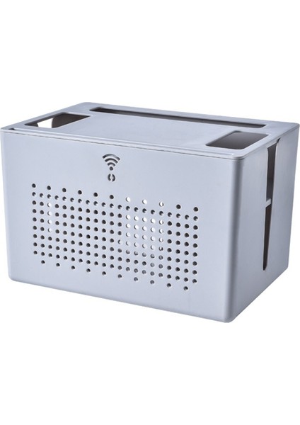 Wifi Yönlendirici Depolama Kutusu Masaüstü Soket Kablo Depolama Kutusu Tv Üst Raf Güç Kablosu Düzenleyici Gizli Depolama Kutusu (Yurt Dışından) indirimleri