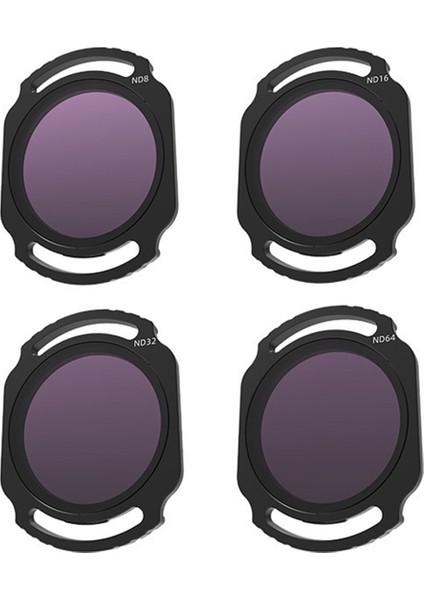 O4 Air Unit Pro Filtre Seti Nd8/16/32/64 Kamera Koruma Lens Filtresi Djı O4 Air Unit Pro/avata2 Fpv Aksesuarları (Yurt Dışından)