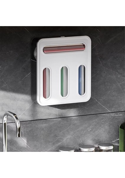 Mutfak Sarma Sarmalayıcısı, Streç Film, Sandviç Poşetleri Için Düzenleyici Kutu - Ev Düzenlemesi Için Yerden Tasarruf Sağlayan Çekmece Eki (Yurt Dışından) modelleri