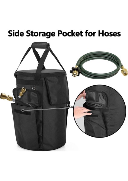 Açık Hava 20 Lb Propan Tank Çantası, Taşınabilir Propan Gaz Tankı Kılıfı, Cepler ve Açık Hava Için Taşıma Sapları, Sadece Çanta (Yurt Dışından) modelleri