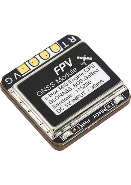 Gnss Mını M10 Gps Modülü Ubx Nmea Çift Protokol 10HZ Oranı Dahili Seramik Anten Fpv Rc Uçak Uzun Menzilli (Yurt Dışından)