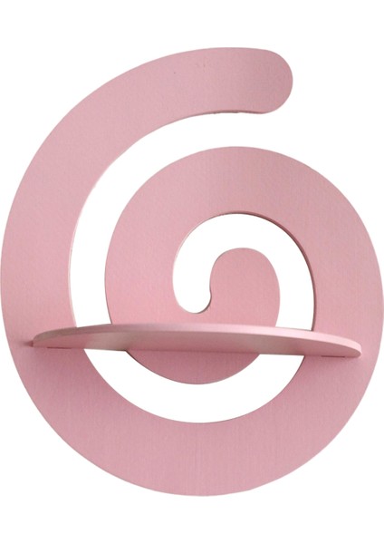 Ahşap Duvar Rafları Renkli Sergileme Standı Sanat Duvar Bitkisi Dekorasyon Rafı Yatak Odası Oturma Odası Dekorasyonu Pembe (Yurt Dışından)