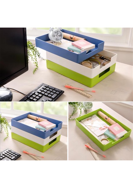 Mektup Boyutunda Tepsi, A4 Plastik Kağıt Tutucu Dosya Düzenleyici, Ofis, Okul, Ev Depolama Için Istiflenebilir Mektup Tepsisi Beyaz (Yurt Dışından) indirimleri