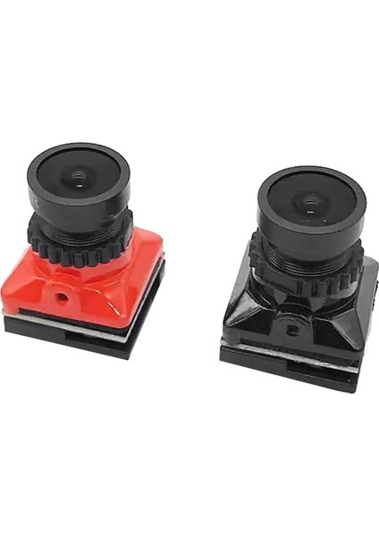 Fpv Kamera 1800TVL 5mp 2.1mm 1/8 Inç Starlight Sensörü 5V-40V Ntsc/pal Osd ile Rc Fpv Yarış Drone Dıy Parçaları Kırmızı (Yurt Dışından) modelleri